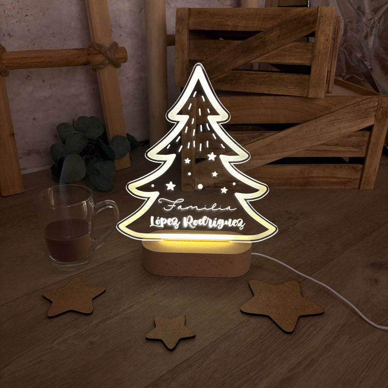 Lámpara Árbol Navidad