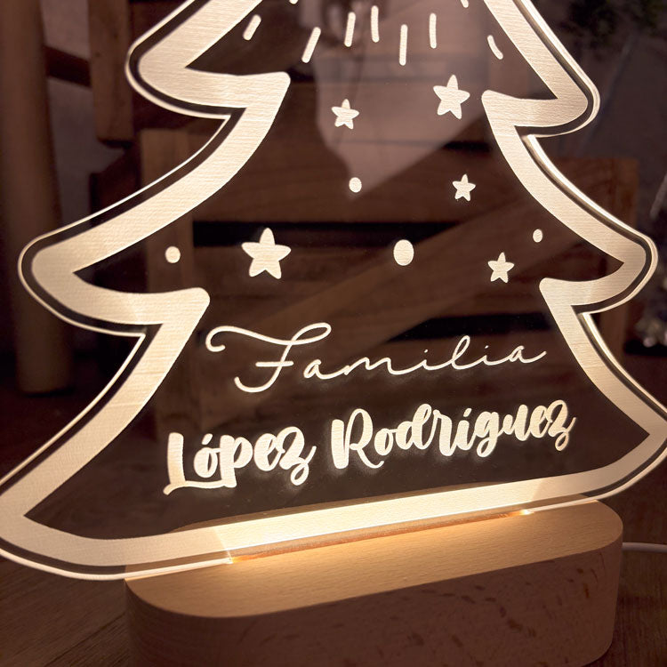 Lámpara Árbol Navidad