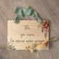 Cartel Ceremonia Flores Personalizable
