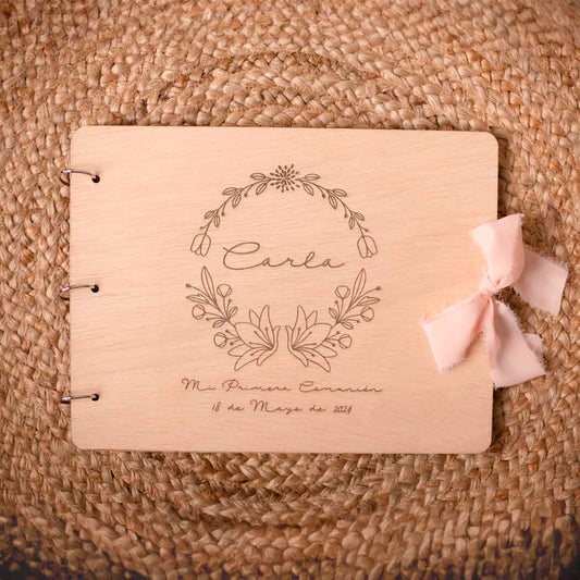Libro de Firmas Floral