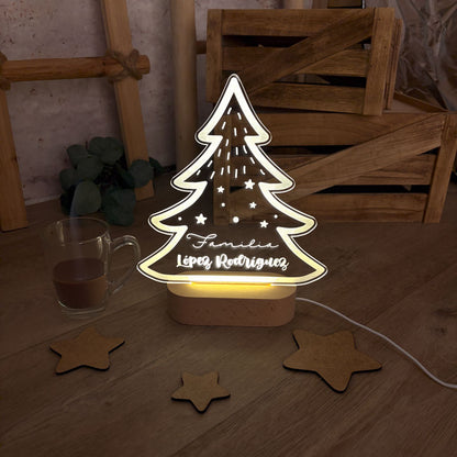 Lámpara Árbol Navidad