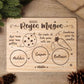 Pack Bandeja + Colgador con Llave Mágica Personalizado Adorno Navidad