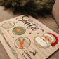 Bandeja Papá Noel Santa Claus Navidad Color Personalizada