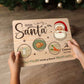 Bandeja Papá Noel Santa Claus Navidad Color Personalizada