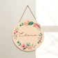 Placa Decorativa Coroa Redonda