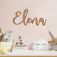 Nombre Personalizado en Madera